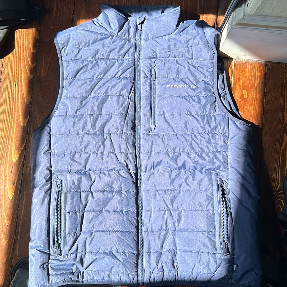 Dark Blue Vineyard Vines Vest